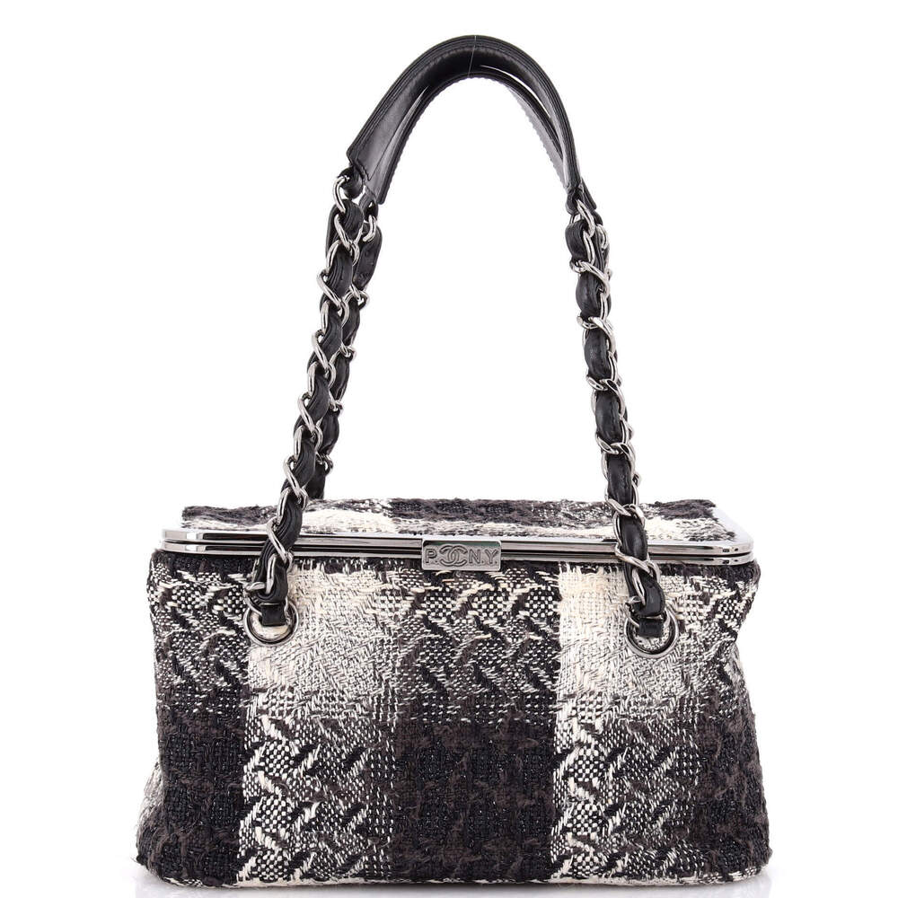 Chanel Paris New York Frame Box Bag Tweed